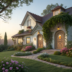 old house in the park