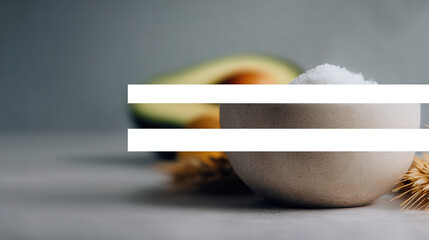 create visually appealing recipe for homemade face mask that highlights natural ingredients