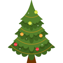 Christmas Tree Illustration