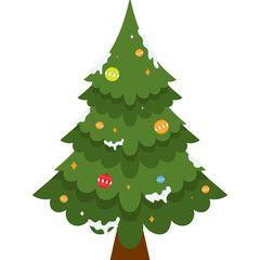 Christmas Tree Illustration