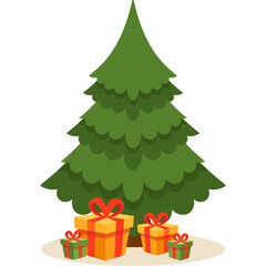 Christmas Tree Illustration