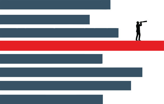 Exploring New Opportunities Beyond the Comfort Zone - Business Vector Concept