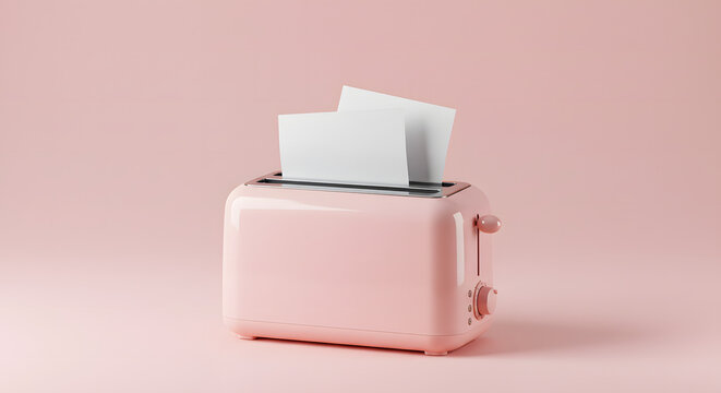 Pink Toaster - Powered by Adobe