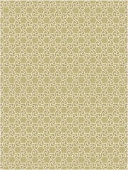 Seamless geometric mosaic pattern with floral shapes. Ideal for tiles, textiles, wallpapers, traditional decorative backgrounds projects, and architectural designs.