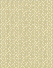Seamless geometric mosaic pattern with floral shapes. Ideal for tiles, textiles, wallpapers, traditional decorative backgrounds projects, and architectural designs.
