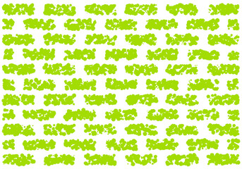 手描きのクレヨン素材　背景　レンガ風