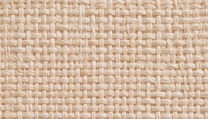 Off-White Woven Fabric Texture Background