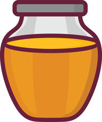  Honey Jars & Packaging lineal color icon