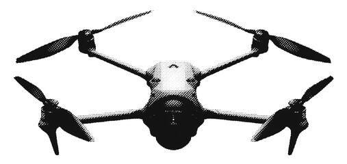Drone Halftones New 1003