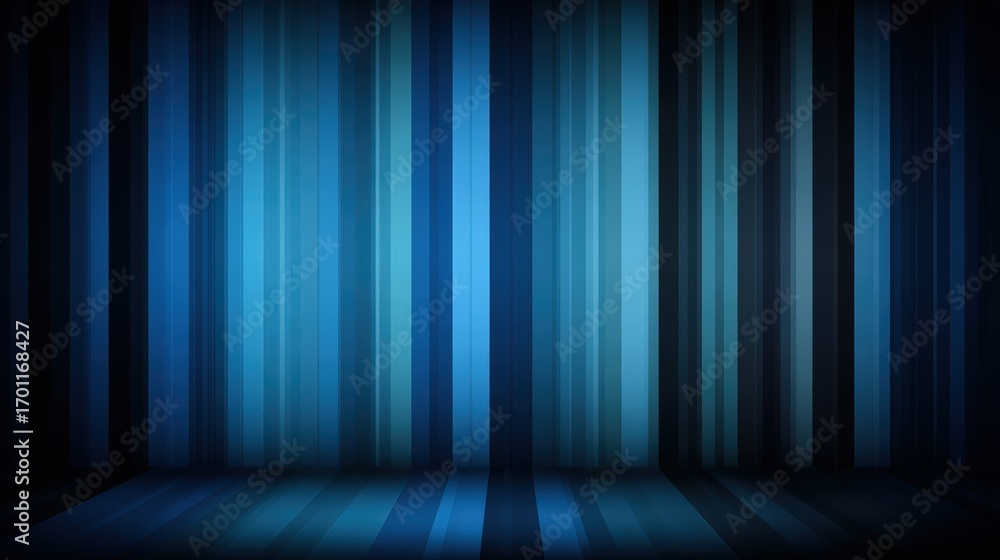 Aufkleber abstract dark blue background with vertical stripes creating a textured pattern and a sense of depth