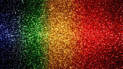Rainbow glitter background