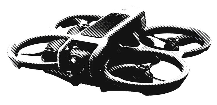 Drone Halftones New 1005