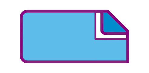 Document icon graphic design