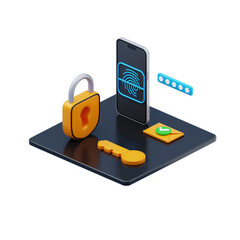 3d isometric access control security