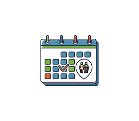 Family calendar event