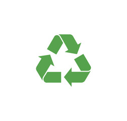 Recycle symbol graphic