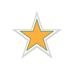 star icon vector illustration