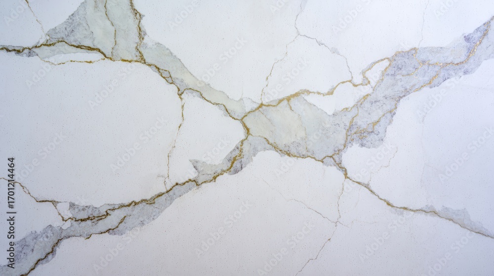 Poster stunning white marble texture with elegant gold veining creates a luxurious and sophisticated backdr