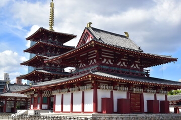 大阪　神社仏閣　四天王寺