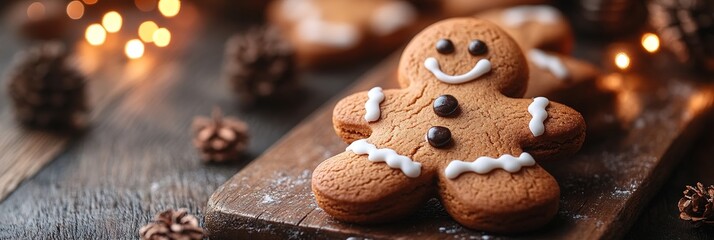 Christmas gingerbread man