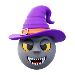 hat monster 3d illustration