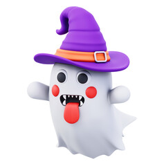 hated ghost 3d illustration