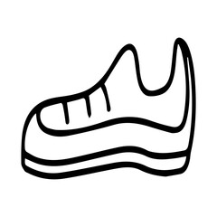 Running Shoe Outline