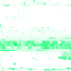 Glitch Art Texture with Retro Monitor Scan Lines and Color Elements. Techno glitch style backdrop. Glitched banner with TV noise, Glitch camera effect. TV scan line monitor. Data noise texture.
