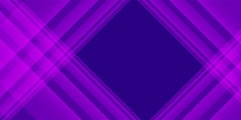 Abstract purple gradient rectangle background. Purple diagonal shapes. Minimalist design. Vector EPS 10.
