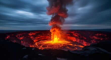 Sparks of the Volcano