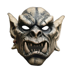 Naklejka premium Unusual Monster Hand with Claws Rising from the Ground in Isolation