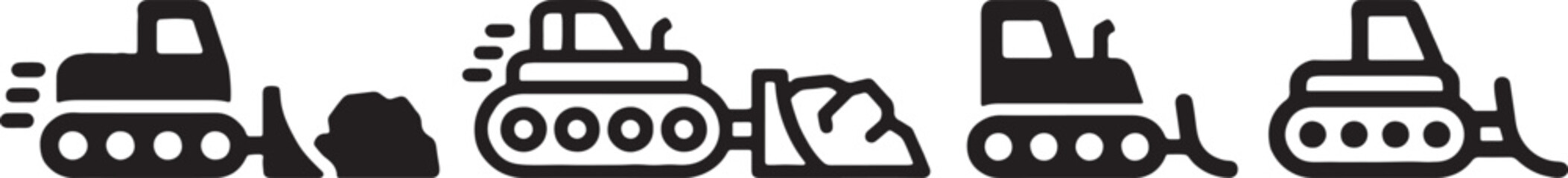 bulldozer, construction, vehicle, machinery, equipment, heavy, industry, dirt, pile, earth, digging, moving, work, silhouette, black, industrial, engineering, excavation, tractor, machine, power, engi