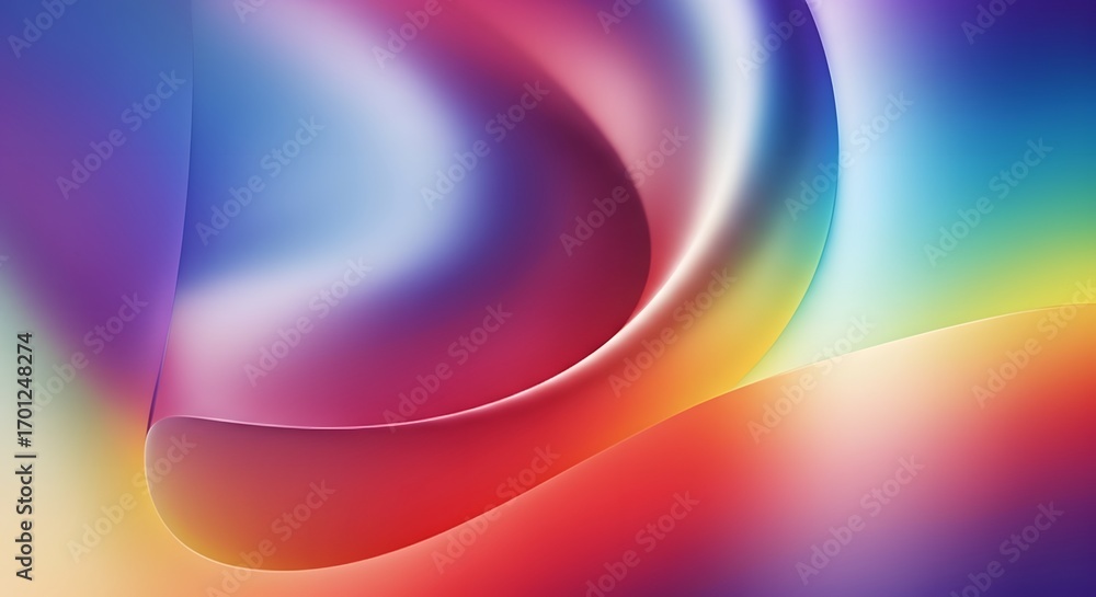 Poster abstract background with a dynamic swirl of vibrant color. a creative wallpaper for modern digital d