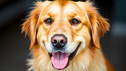 Fototapeta premium Golden Retriever Smile