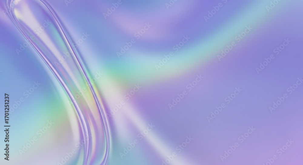 Poster minimalist abstract background with a liquid pearlescent surface. a clean and modern design with cop