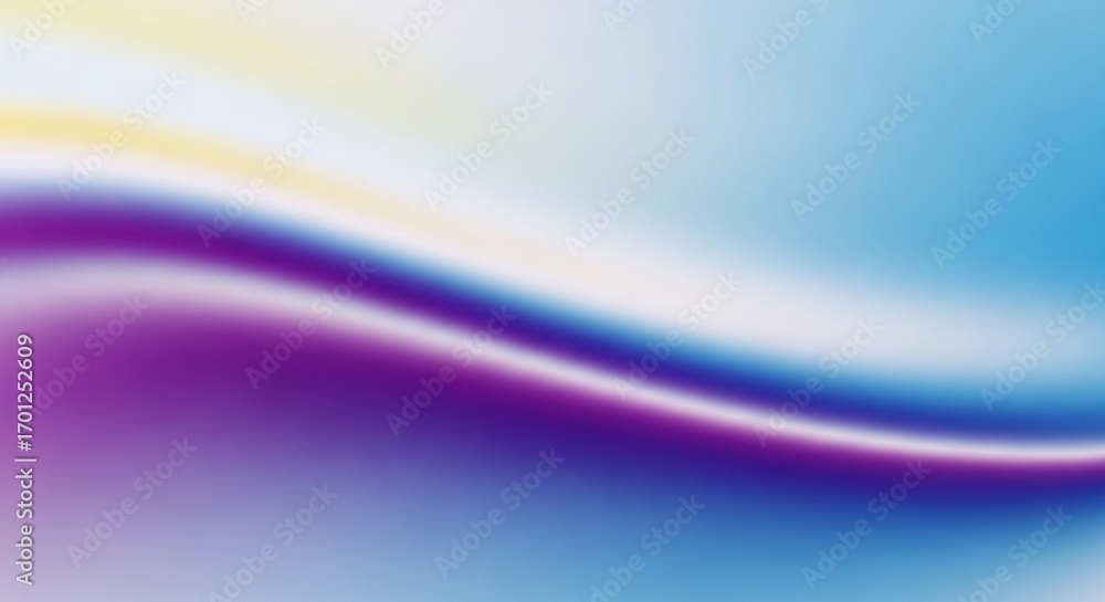 Poster simple abstract background with a soft, blurred wave. a minimal and colorful design for a website he