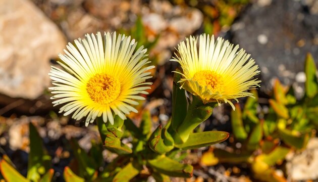 Close-up of vibrant yellow flowers - Powered by Adobe