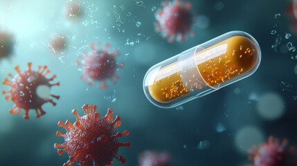 Medicine virus pill