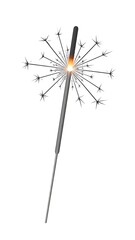 Sparkler firework illustration