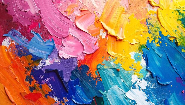 A close-up view of vibrant paintbrushes resting on an easel, showcasing their colorful bristles and wooden handles, ready for artistic creation.