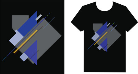 T-shirt design, apparel, clothing, fashion, graphic print, mockup, template, style, textile, abstract, vector illustration, garment, casual wear, retail
