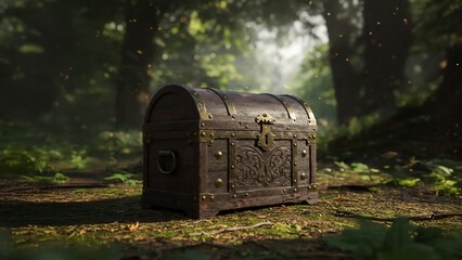 숲속 보물 상자