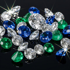 빛나는 보석 사진