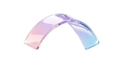 Abstract Gradient Arch Shape Design.
