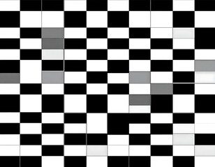 Fototapeta premium Checkerboard floor, gray squares, abstract background, design