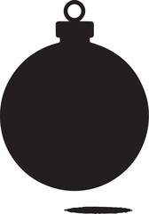 Abstract geometric silhouette shape isolated on transparent background