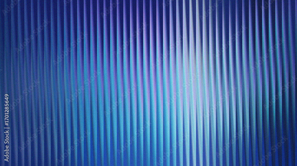 Poster abstract blue vertical stripes texture with subtle gradient and light effects
