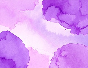 A soft, dreamy watercolor background featuring a harmonious blend of purple and pink hues, creating a serene and artistic atmosphere.