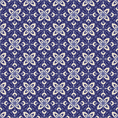 Floral damask oreintal seamless pattern warm color.Geometric motif flower ornament hand drawn vector element.Ethnic traditional Indian,Arabian,tribal illustration.For print,fabric,carpet,wrap,decorate