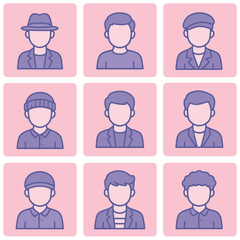 Boys Fashion Icon Illustration